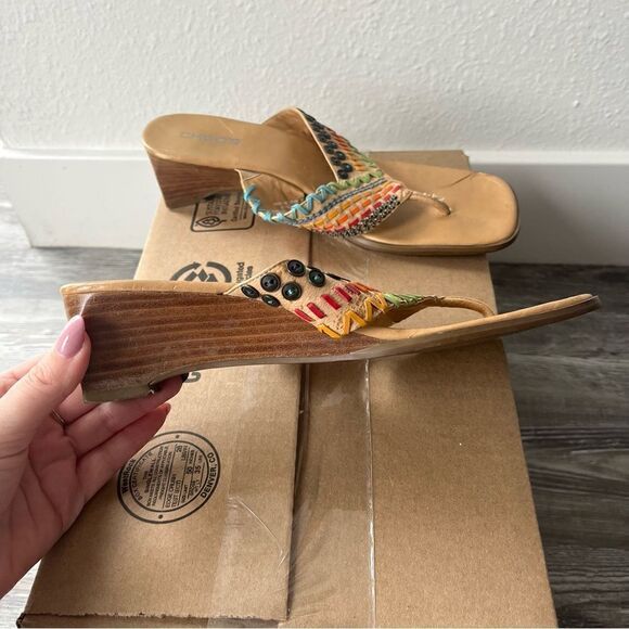 Chicos vintage boho leather sandals - Picture 9 of 12